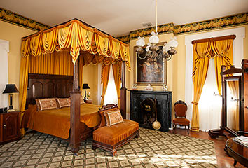 Yellow Antebellum Room