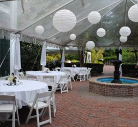 Tented event